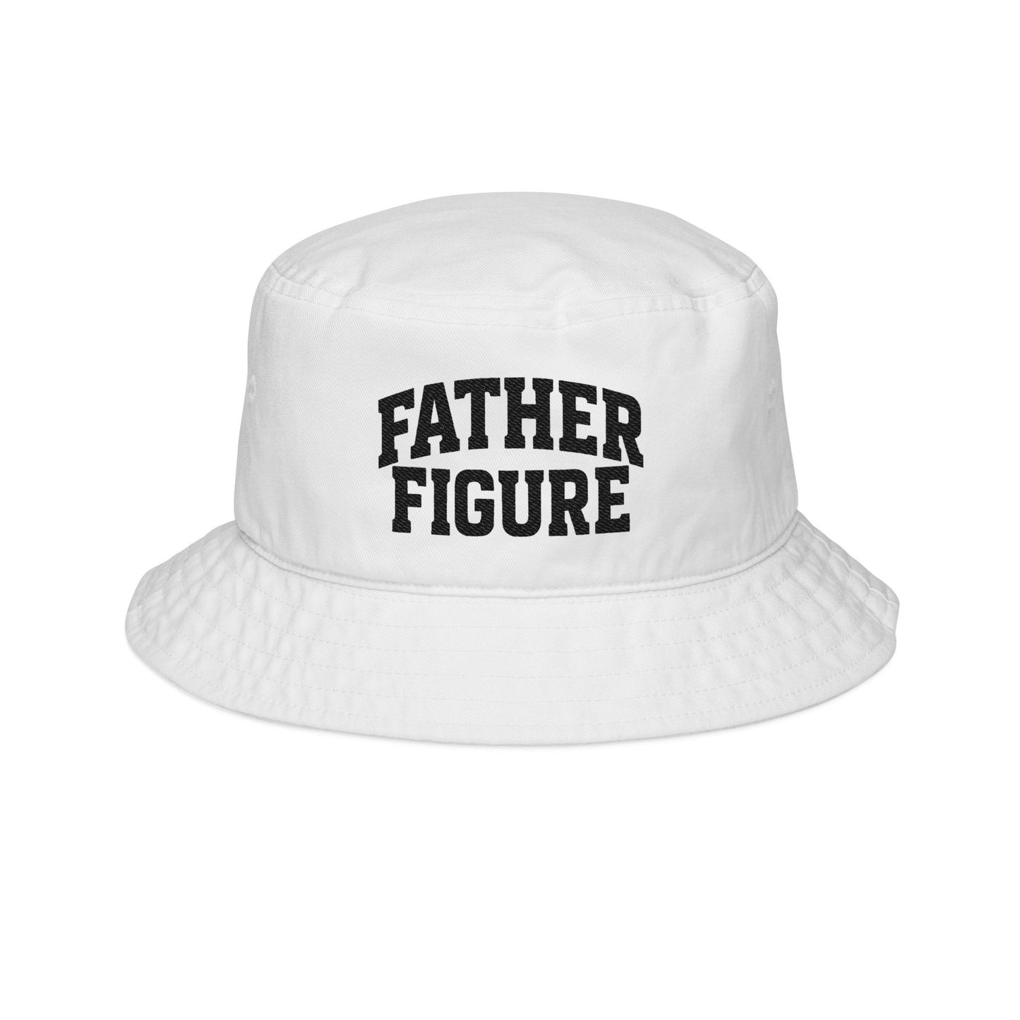 Father Figure Embroidered Bucket Hat