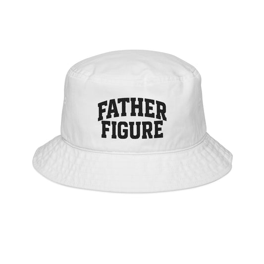 Father Figure Embroidered Bucket Hat