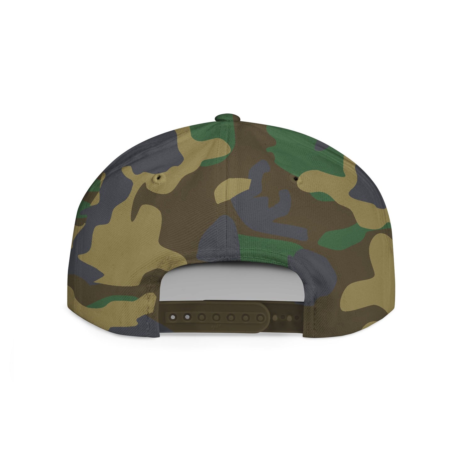 Father Figure Logo Flat Bill Snapback Hat