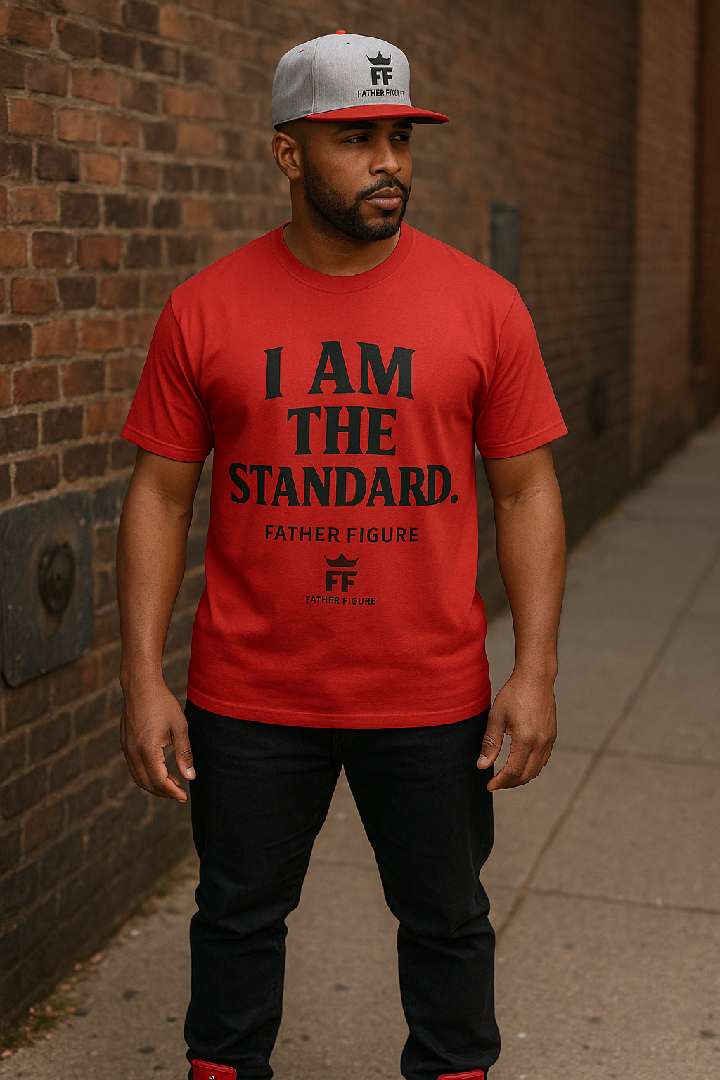 Father Figure T-shirt | I Am The Standard
